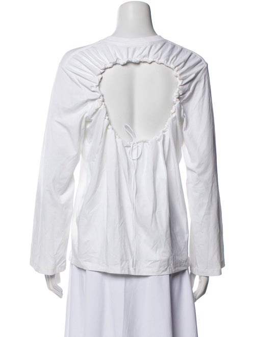 Cecilie Bahnsen Graphic Print Crew Neck Top