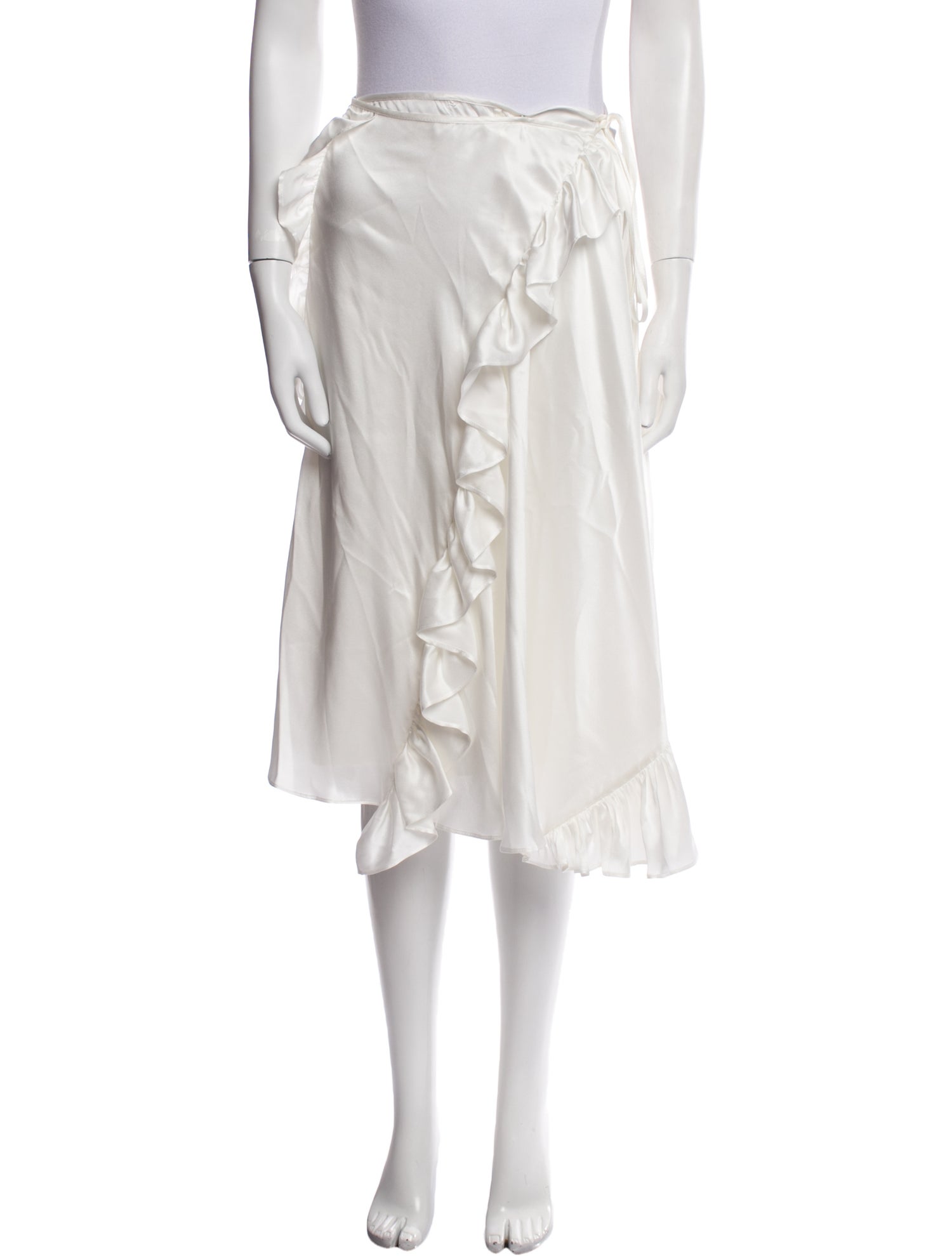 Cecilie Bahnsen Silk Knee-Length Skirt