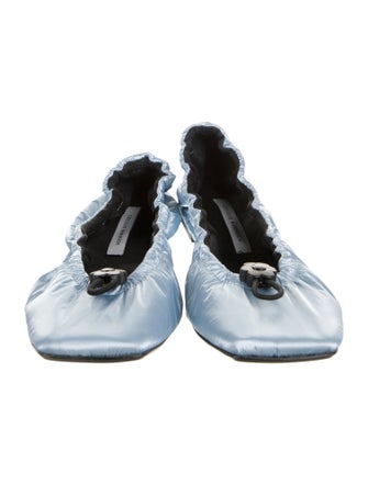 Cecilie Bahnsen Nylon Ballet Flats