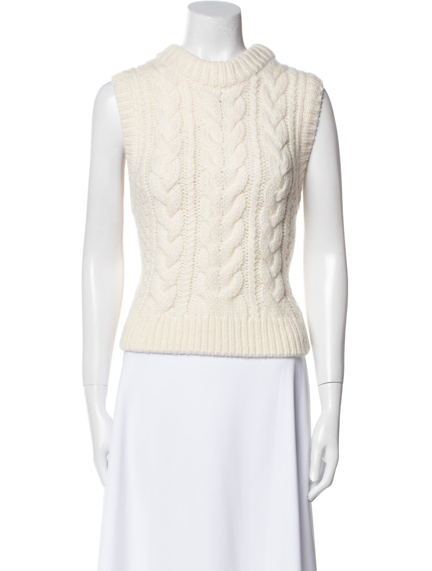 Cecilie Bahnsen Wool Crew Neck Sweater