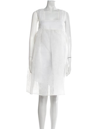 Cecilie Bahnsen Square Neckline Mini Dress