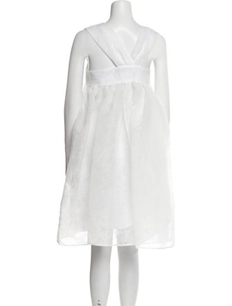 Cecilie Bahnsen Square Neckline Mini Dress