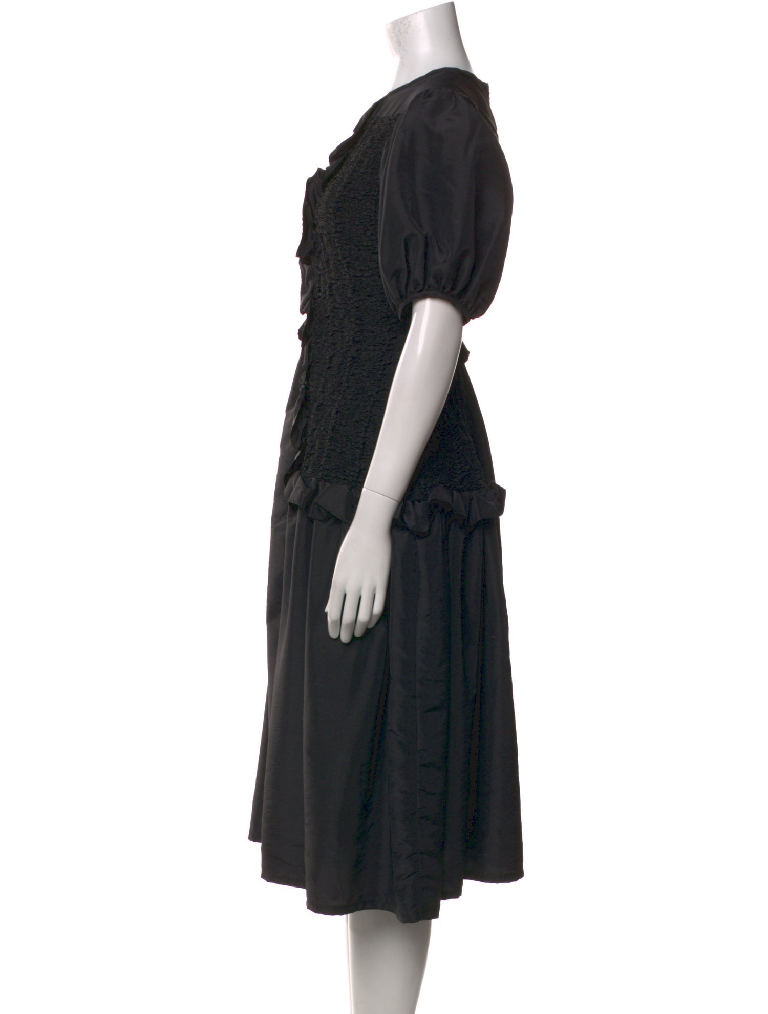 Cecilie Bahnsen Crew Neck Midi Length Dress