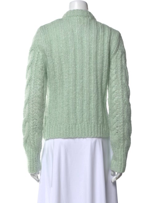 Cecilie Bahnsen Mohair Mock Neck Sweater