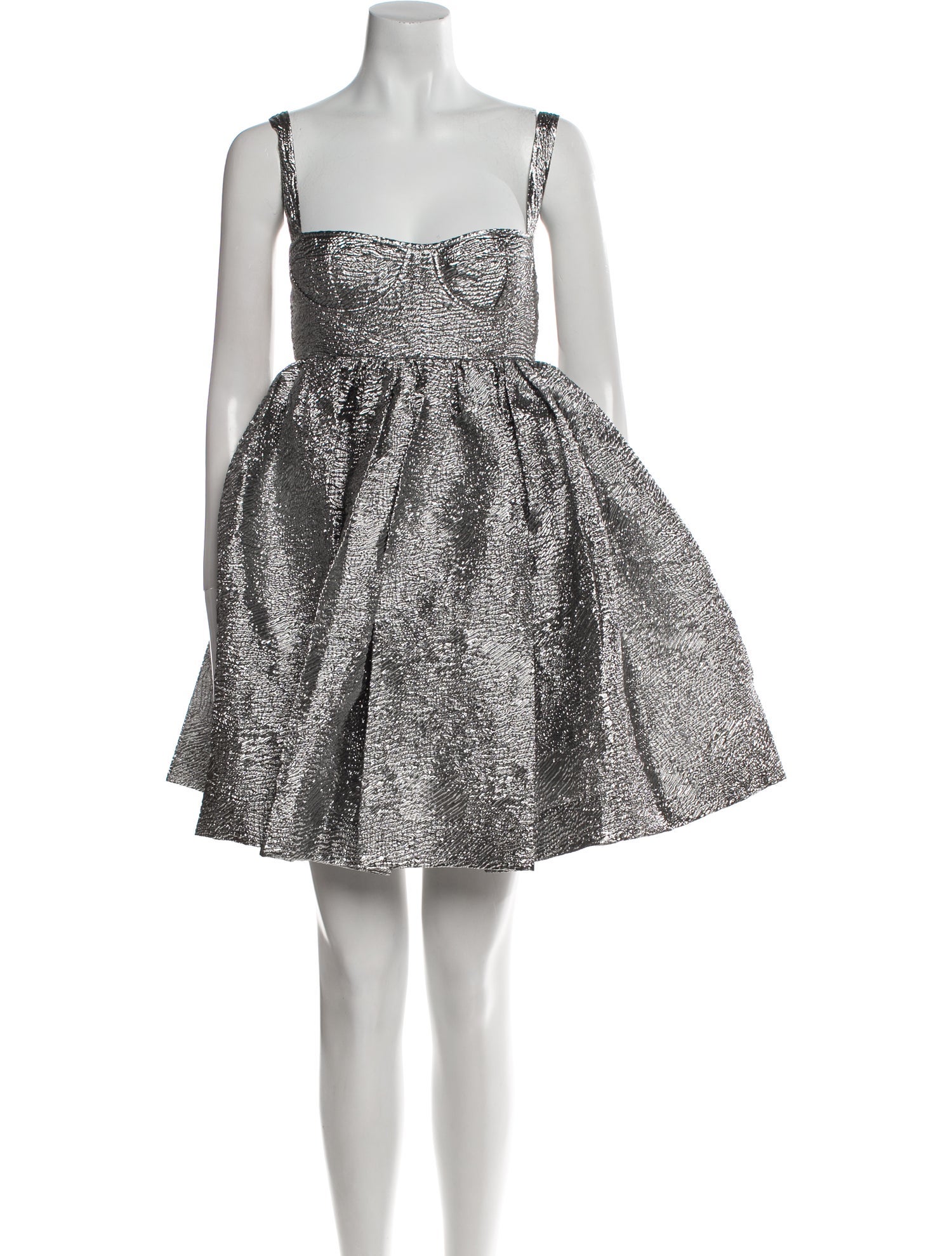 Cecilie Bahnsen Square Neckline Mini Dress w/ Tags