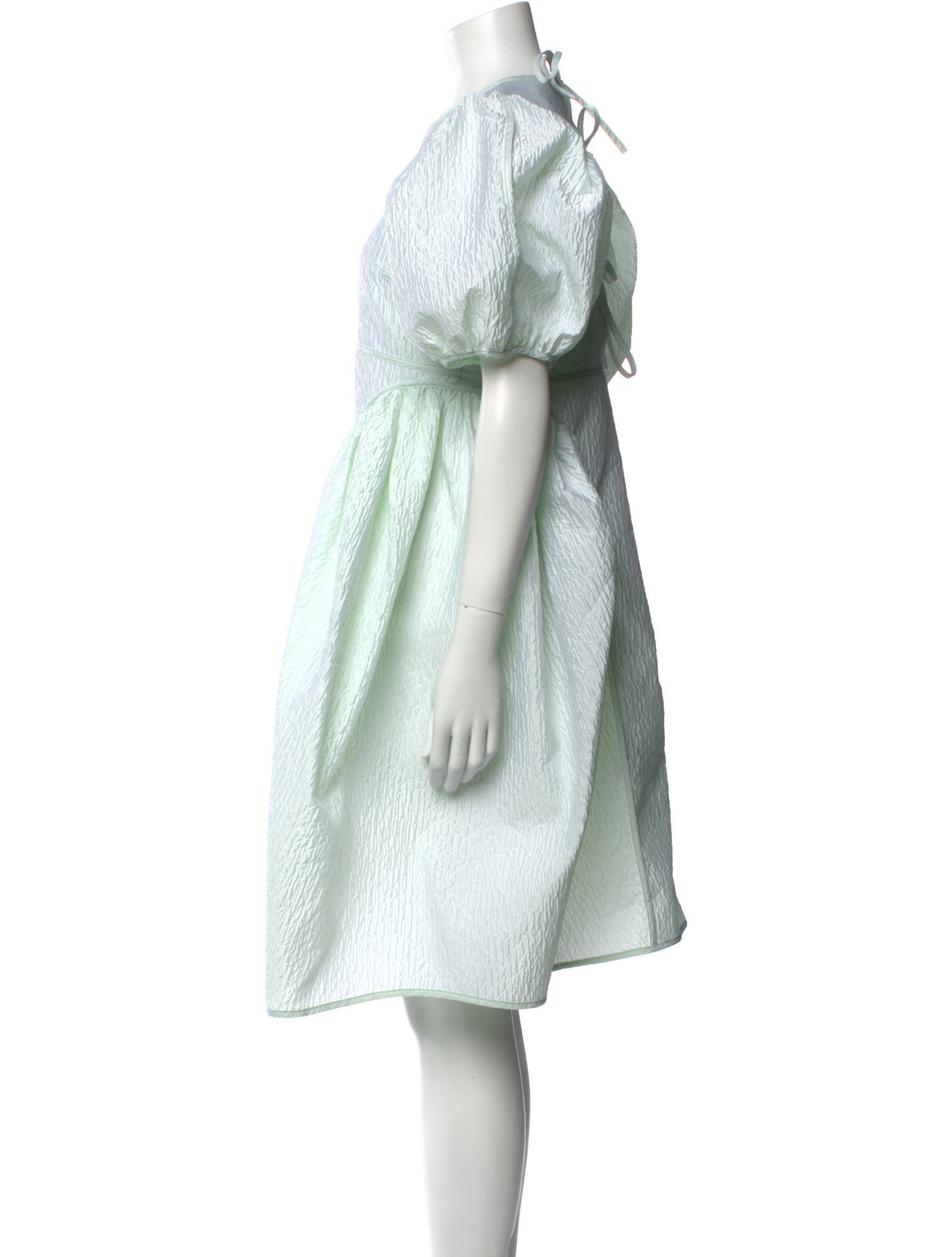 Cecilie Bahnsen Crew Neck Midi Length Dress