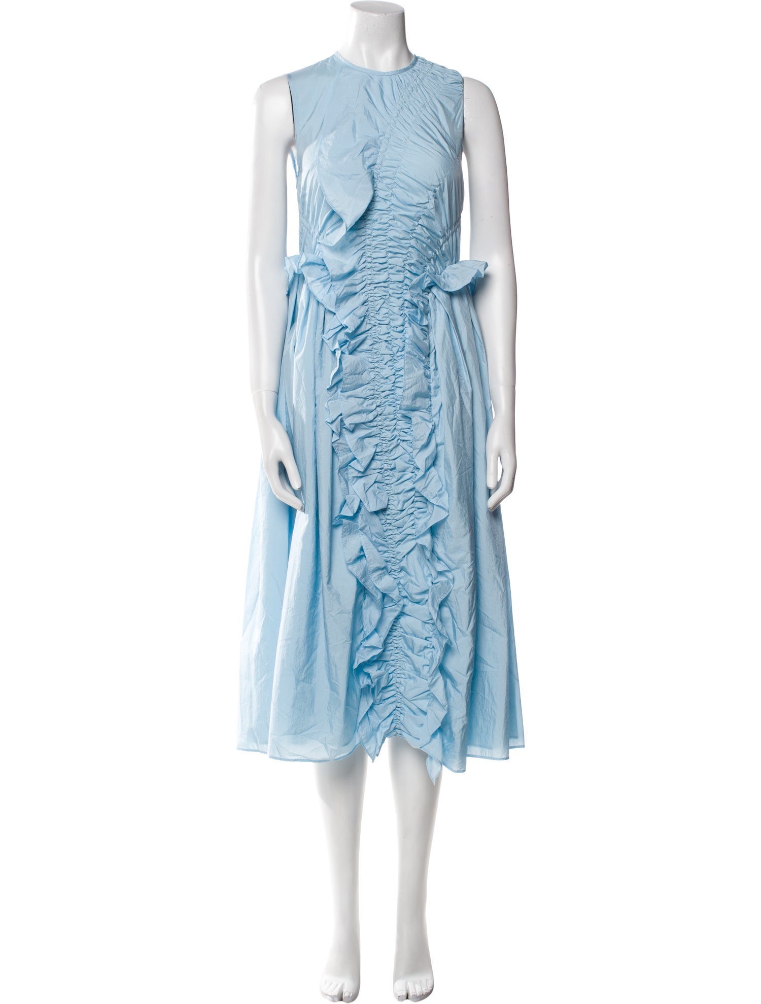 Cecilie Bahnsen Crew Neck Midi Length Dress w/ Tags