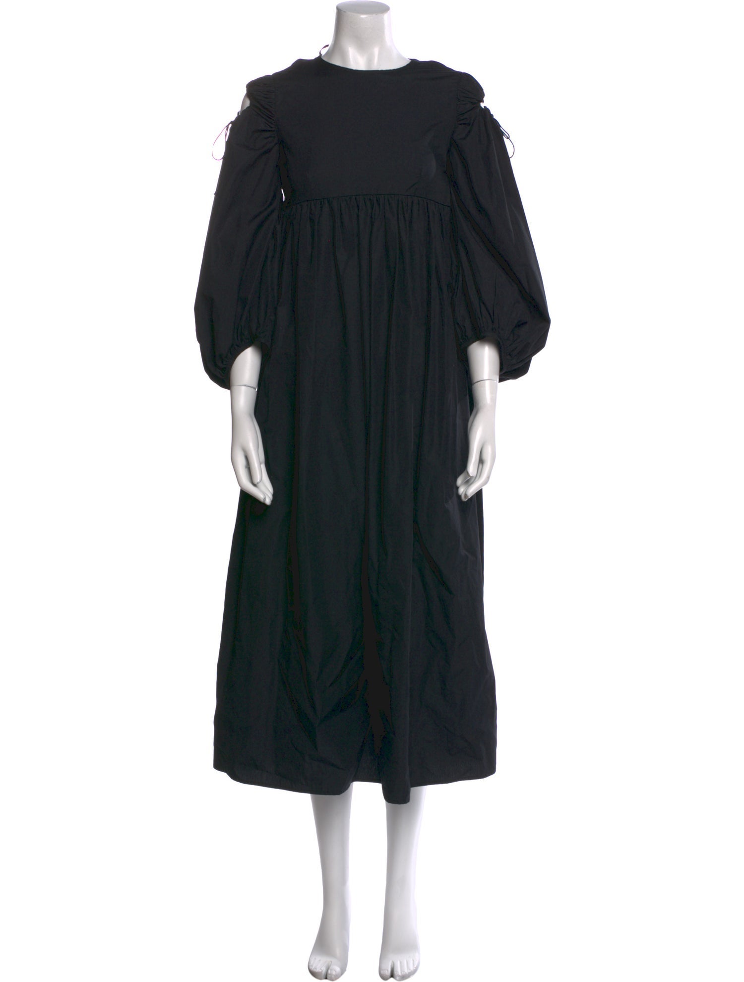 Cecilie Bahnsen Crew Neck Long Dress