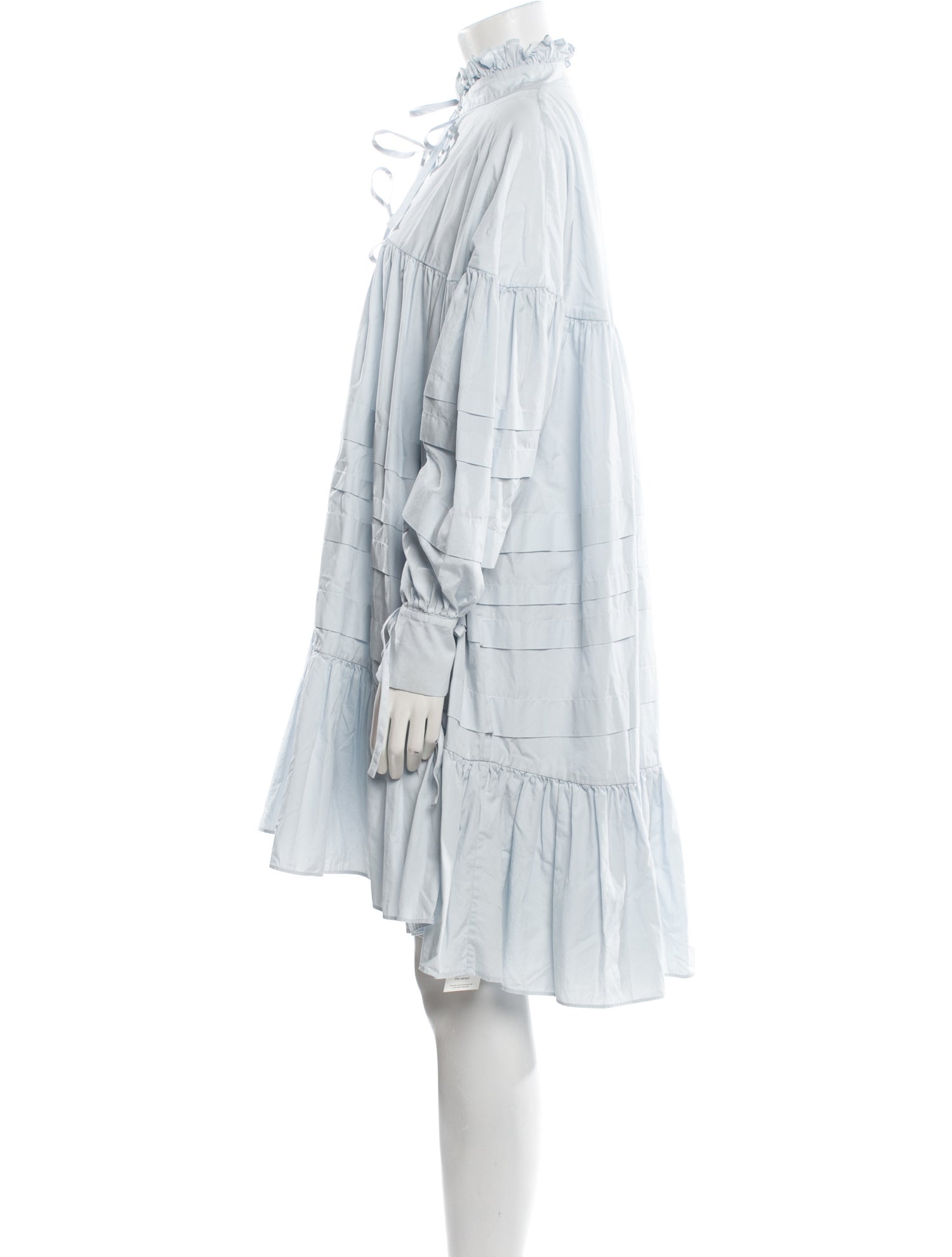 Cecilie Bahnsen Mock Neck Knee-Length Dress