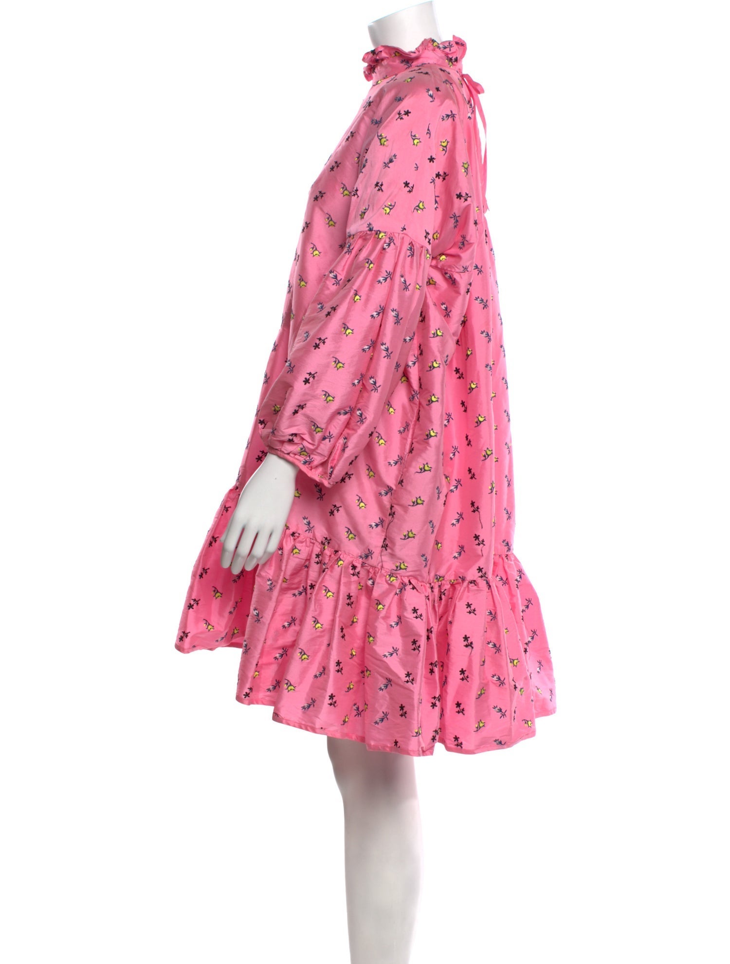 Cecilie Bahnsen Floral Print Mini Dress