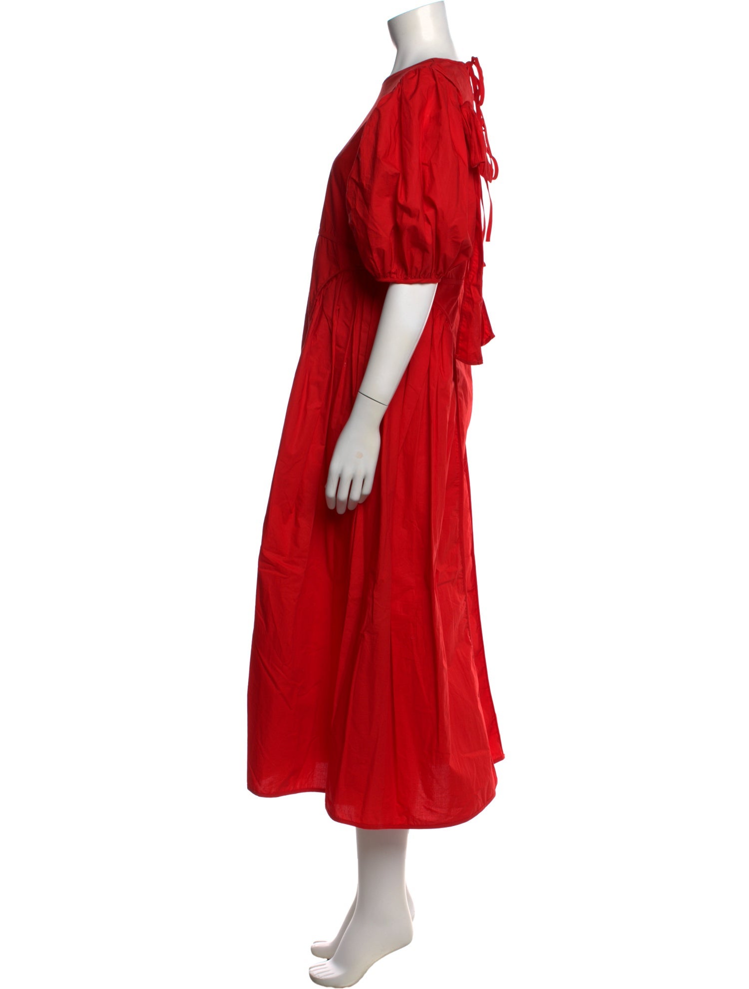 cecilie bahnsen red dress Patricia Dress La Garonne