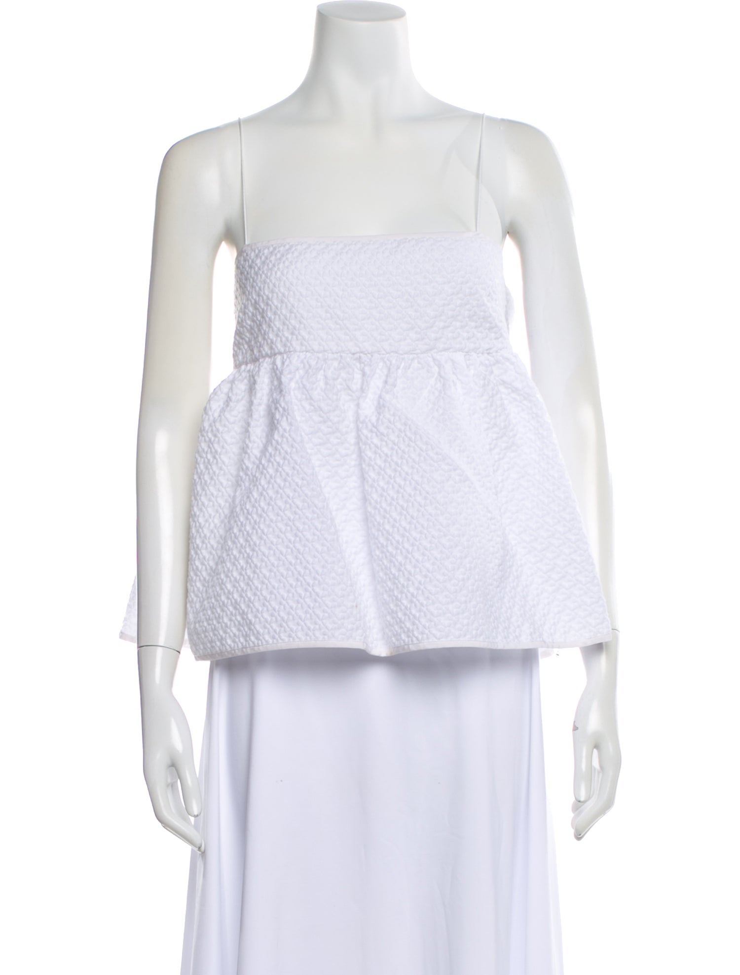 Cecilie Bahnsen Strapless Top