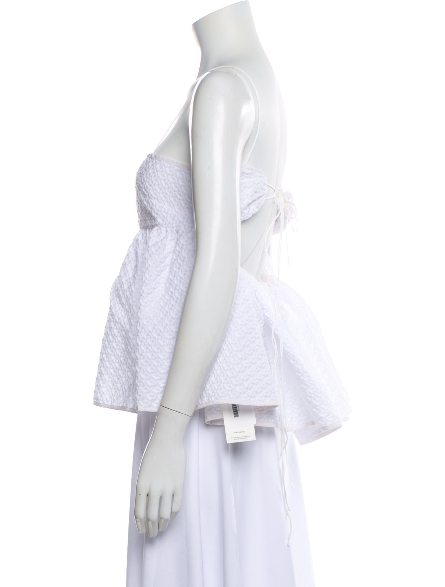 Cecilie Bahnsen Strapless Top
