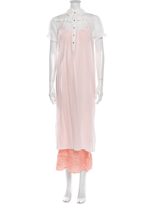 Cecilie Copenhagen Midi Length Dress White