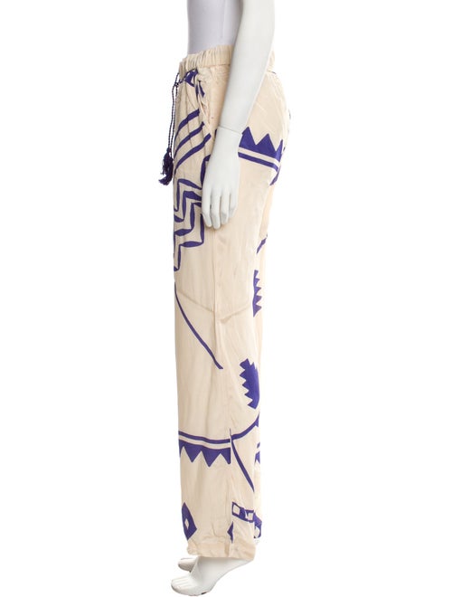 Cecilie Copenhagen Printed Wide Leg Pants