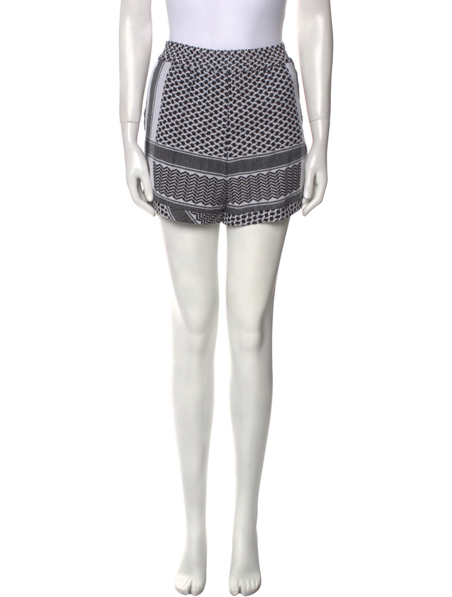 Cecilie Copenhagen Printed Mini Shorts