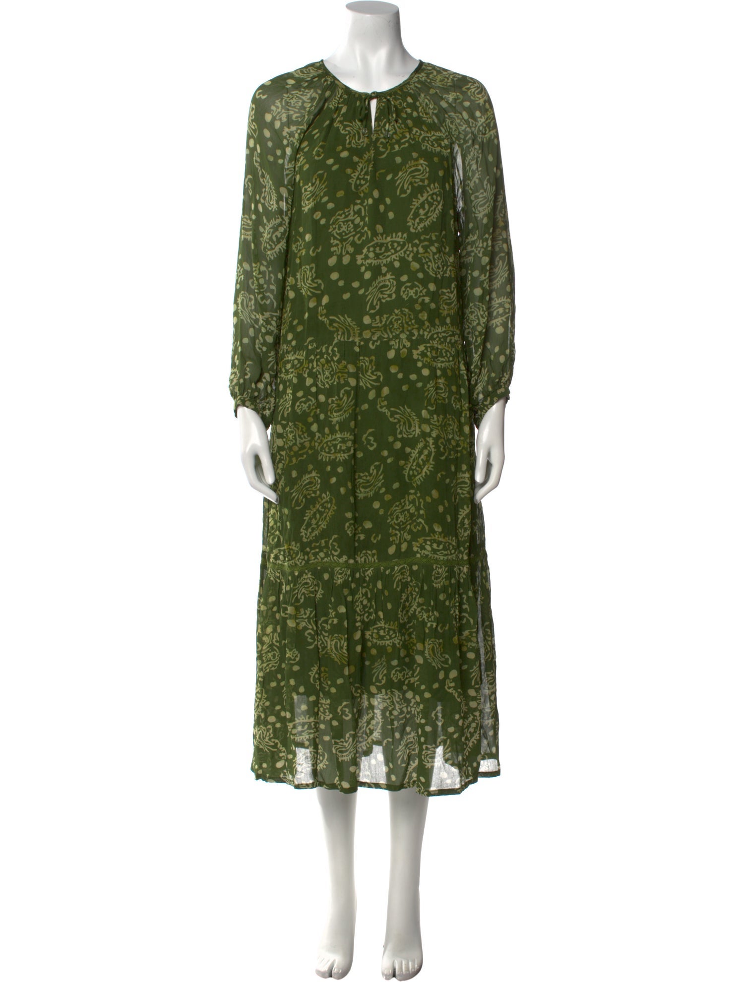 Cecilie Copenhagen Printed Long Dress