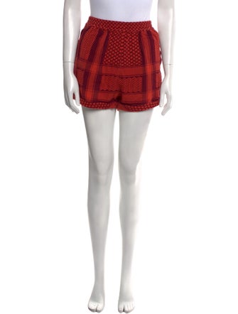 Cecilie Copenhagen Printed Mini Shorts
