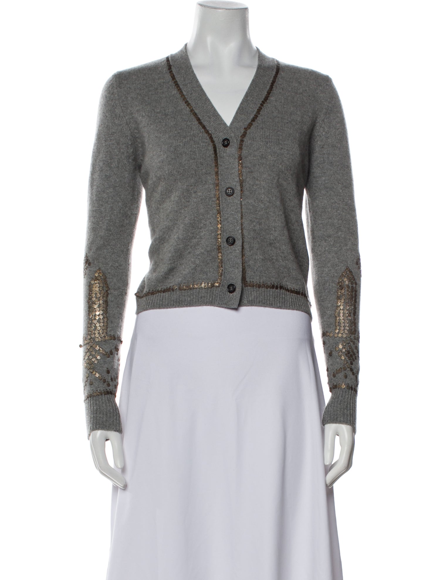 Ceśaire Cashmere V-Neck Sweater