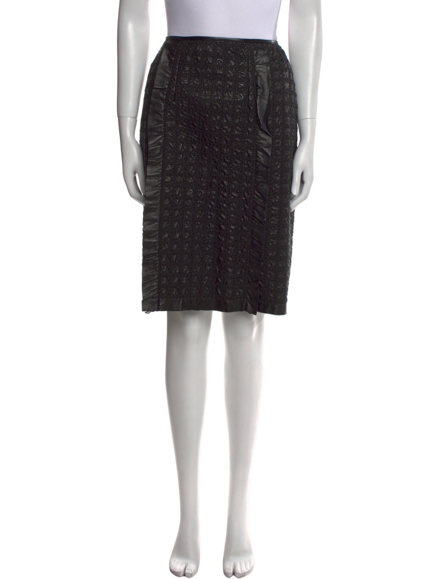 Cesare Fabbri Silk Knee-Length Skirt