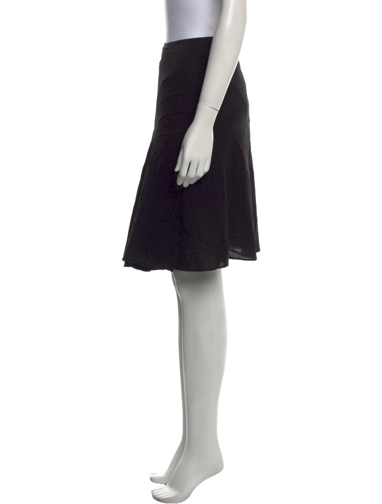 Cesare Fabbri Virgin Wool Knee-Length Skirt