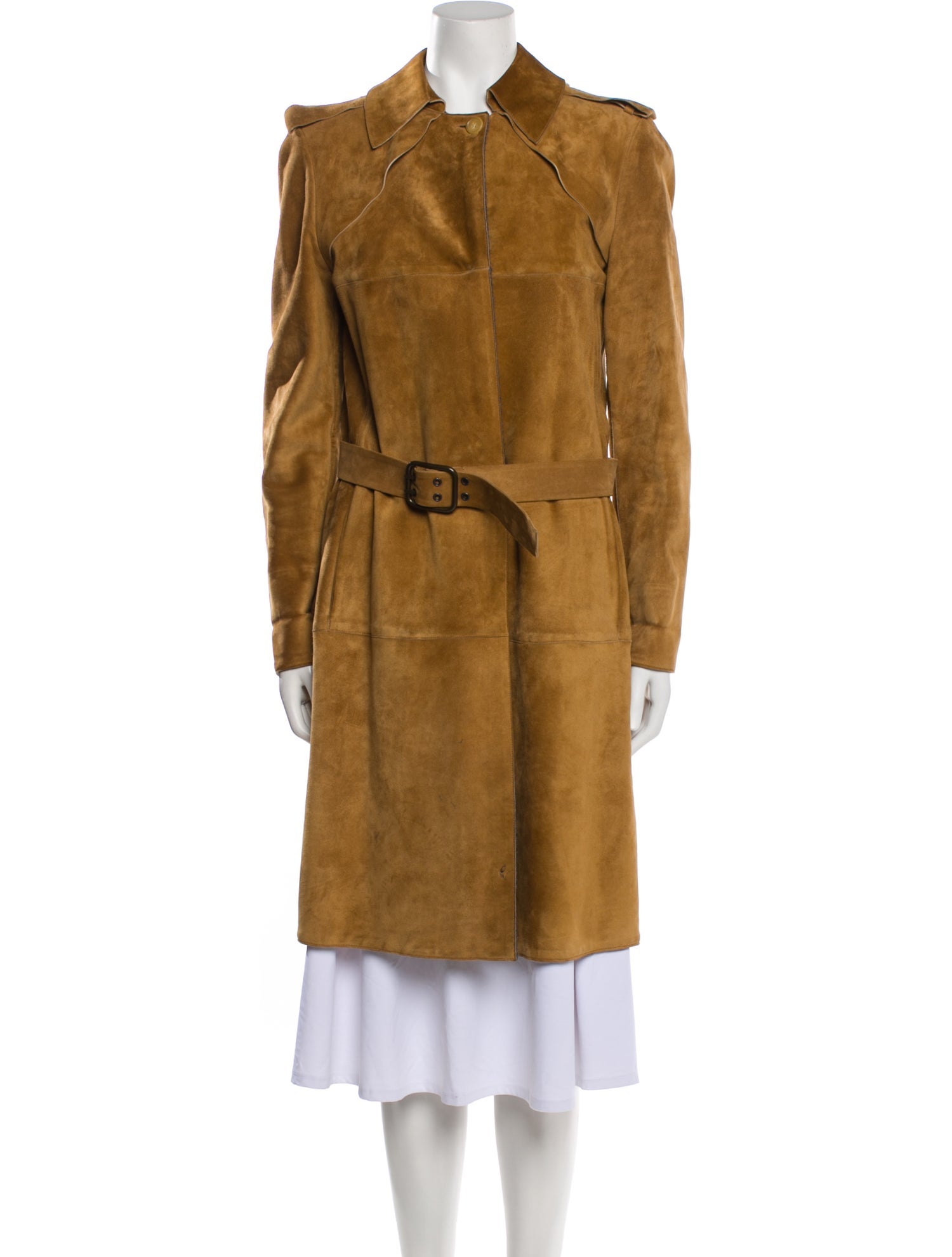 Cesare Fabbri Suede Coat