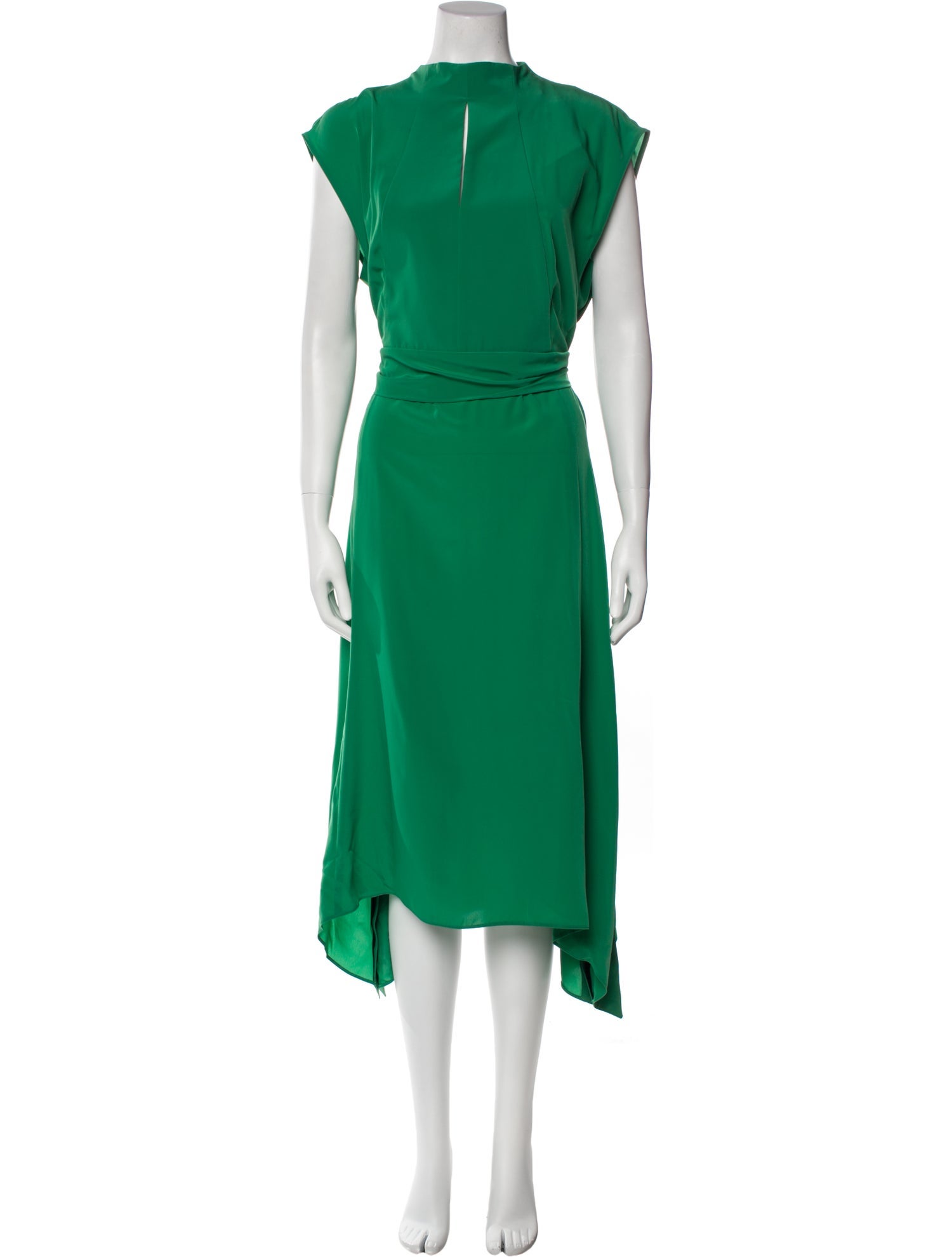 Cefinn Mock Neck Long Dress