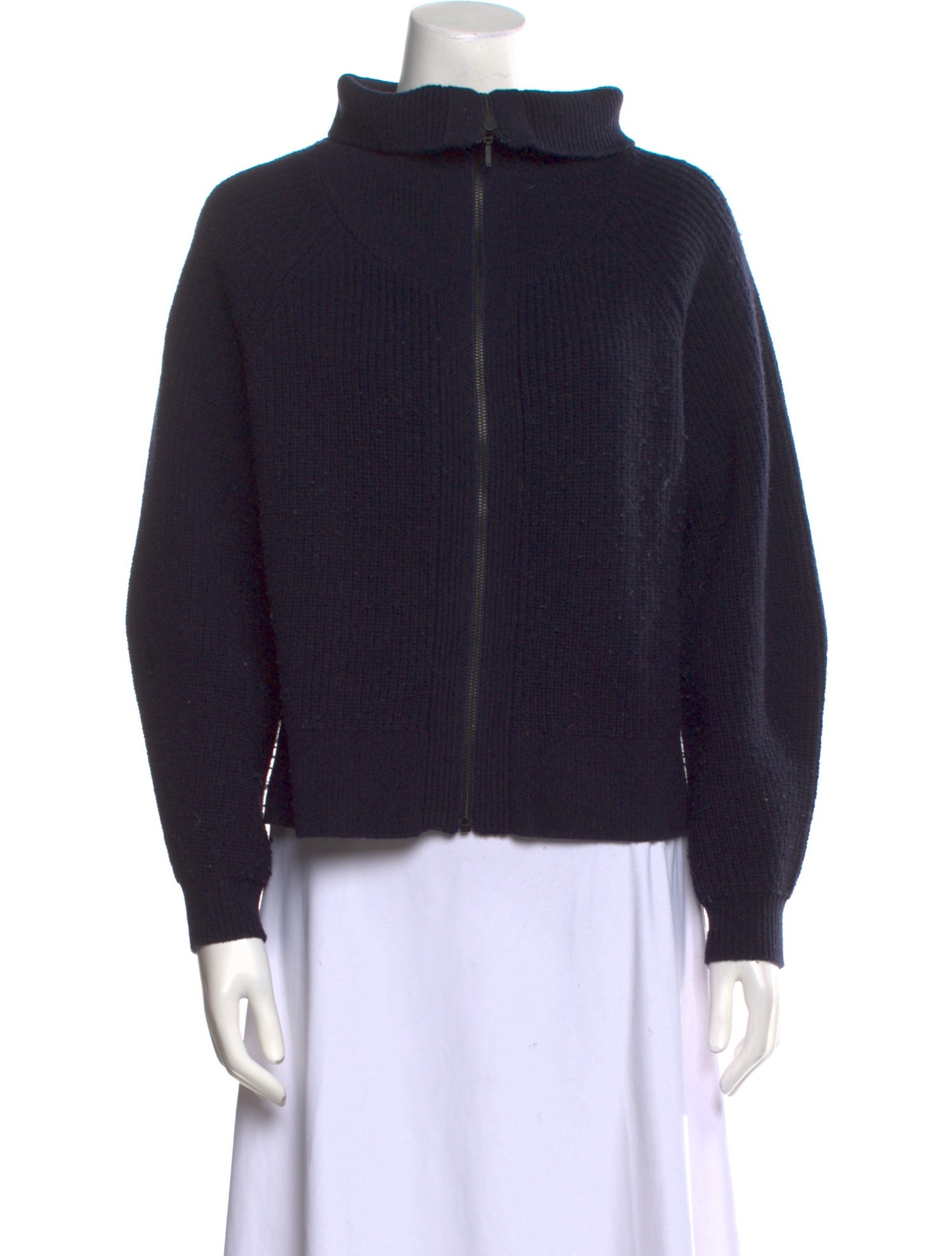 Cefinn Wool Mock Neck Sweater