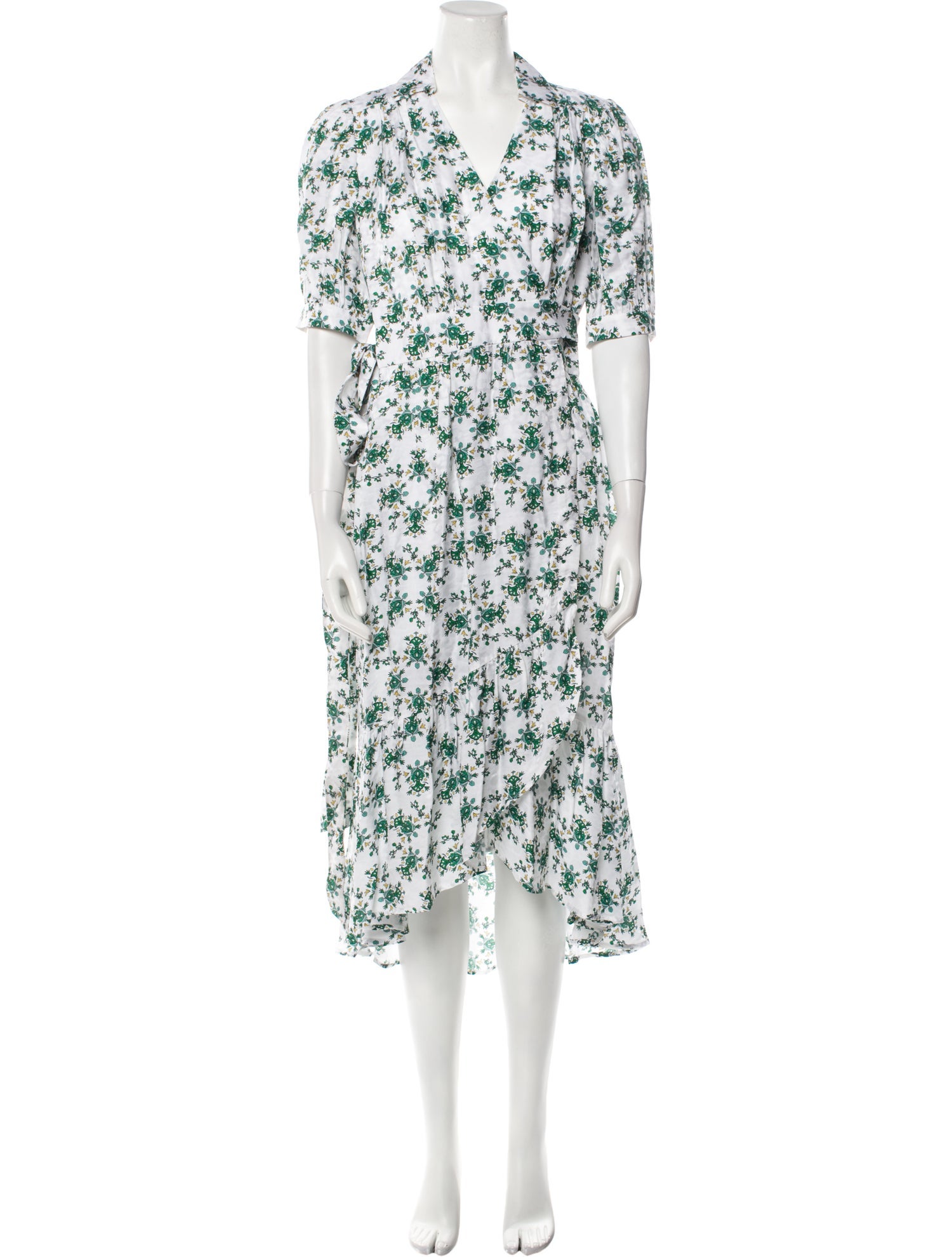 Cefinn Floral Print Long Dress w/ Tags