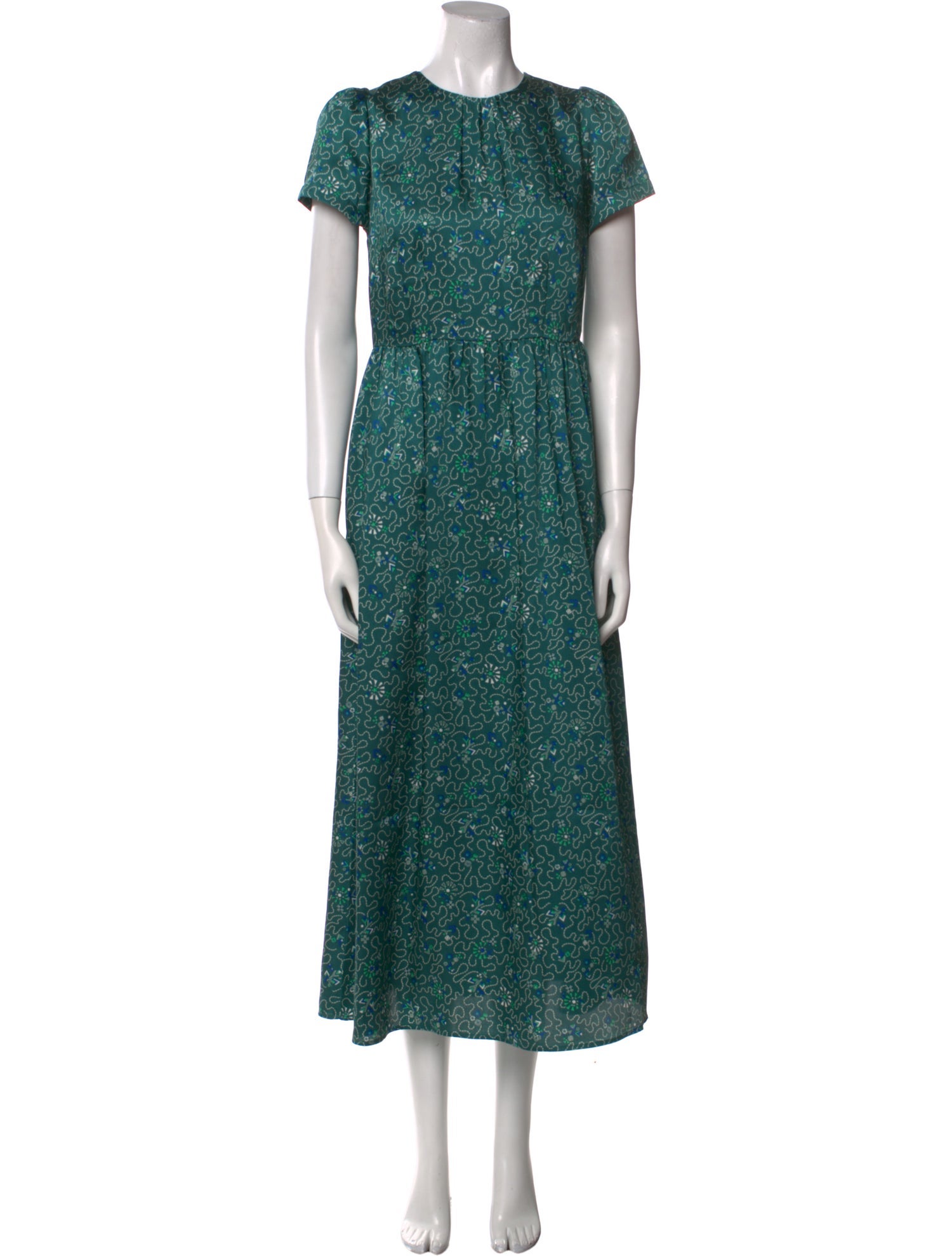 Cefinn Floral Print Long Dress