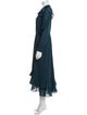 Cefinn Mock Neck Long Dress