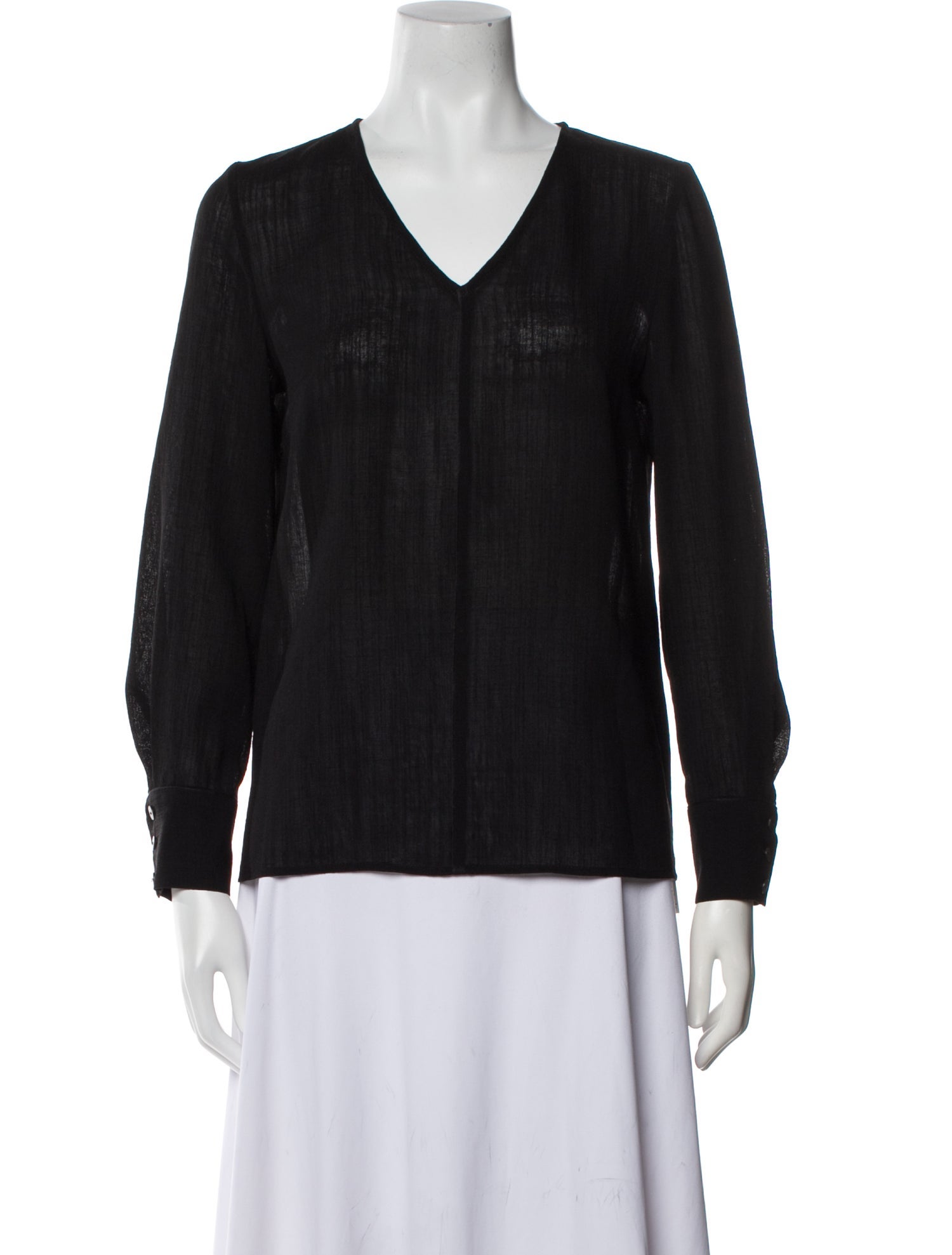 Cefinn V-Neck Long Sleeve Top