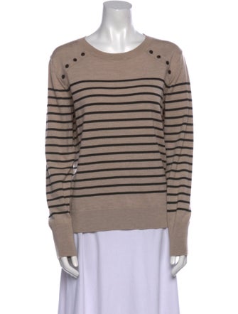Cefinn Merino Wool Striped Sweater