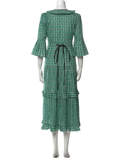 Cefinn Printed Midi Length Dress