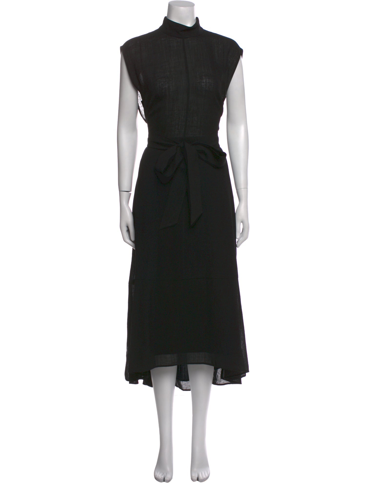 Cefinn Mock Neck Long Dress