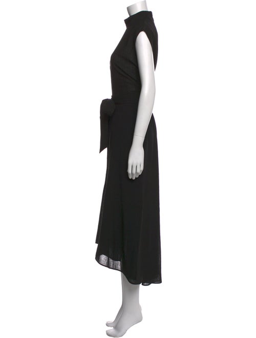 Cefinn Mock Neck Long Dress