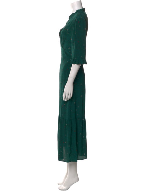 Cefinn Silk Midi Length Dress