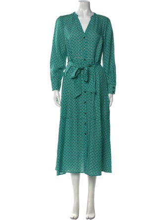 Cefinn Printed Long Dress