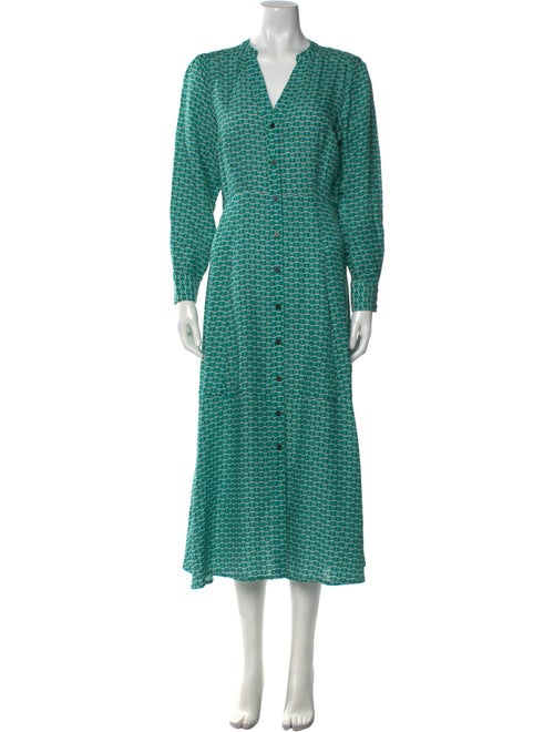 Cefinn Printed Long Dress