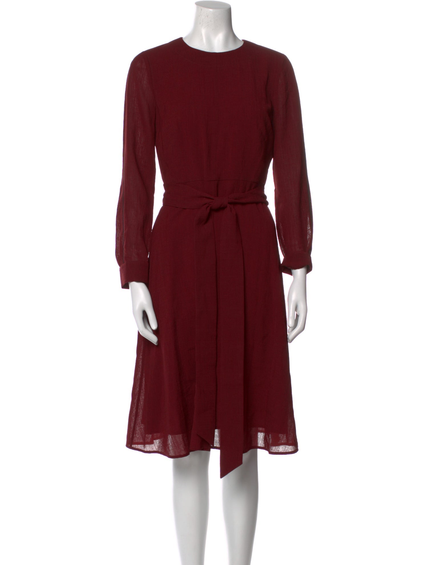 Cefinn Crew Neck Knee-Length Dress