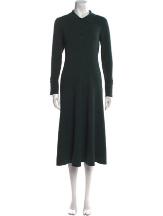 Cefinn Wool Midi Length Dress