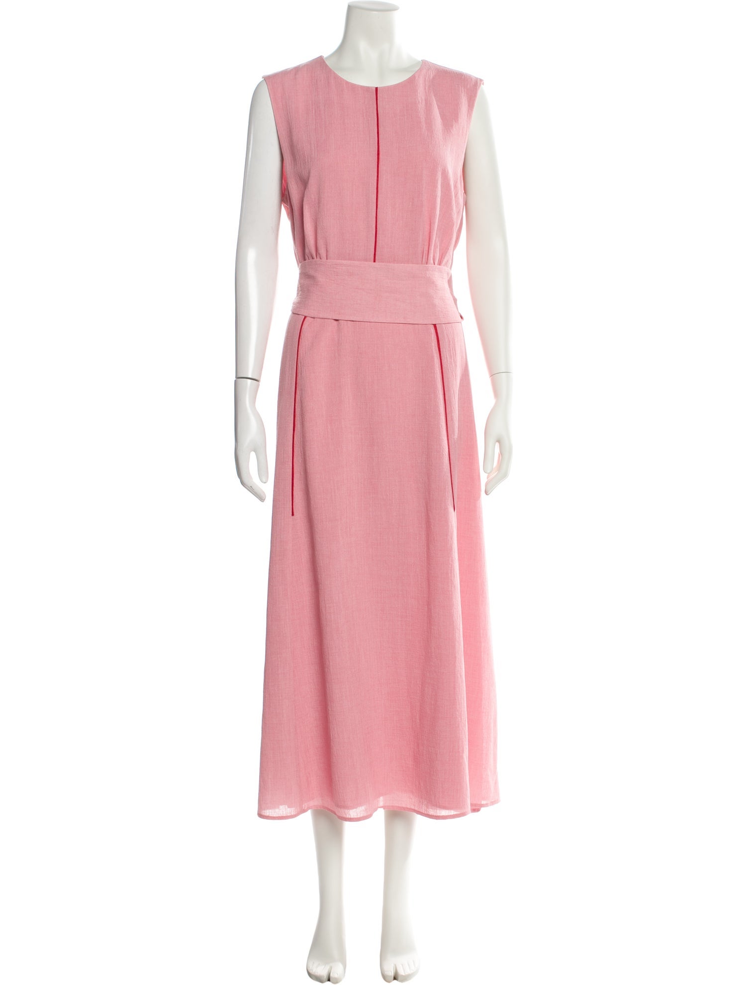 Cefinn Crew Neck Long Dress