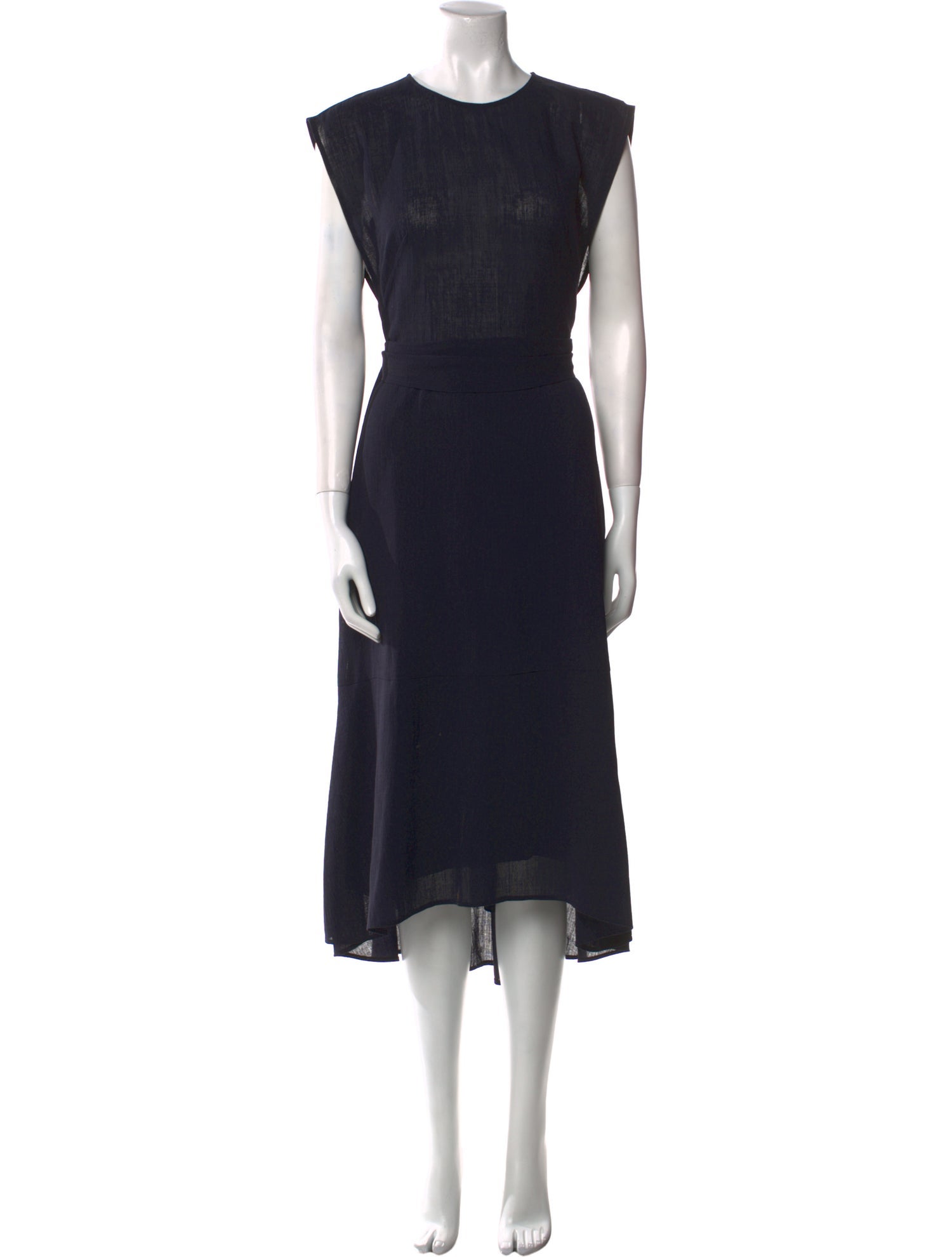 Cefinn Crew Neck Long Dress