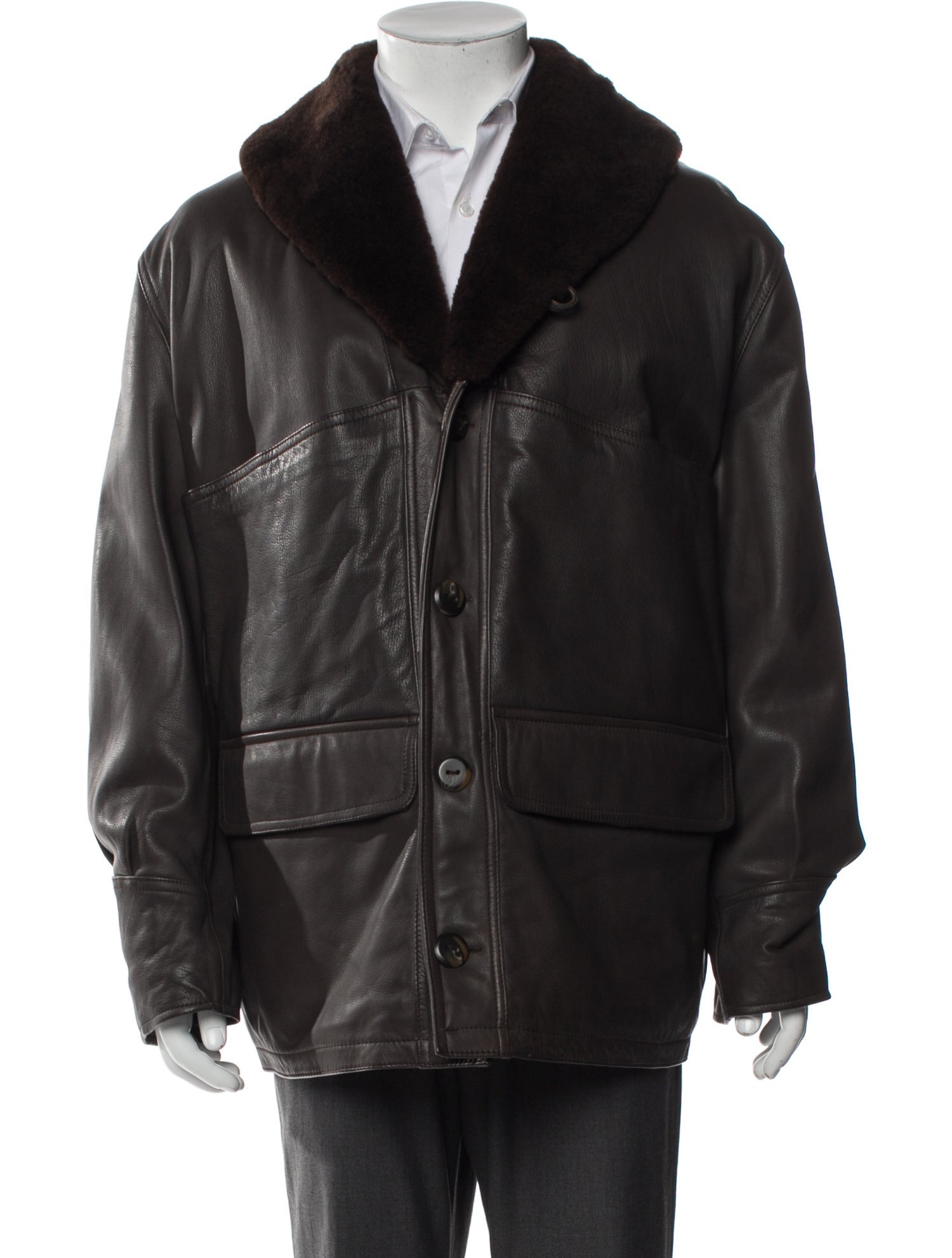 Chevignon Expression Leather Moto Jacket