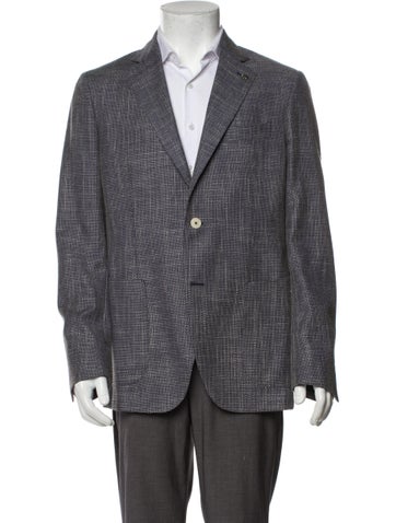 Cesare Sarti Suiting Virgin Wool Blazer XL