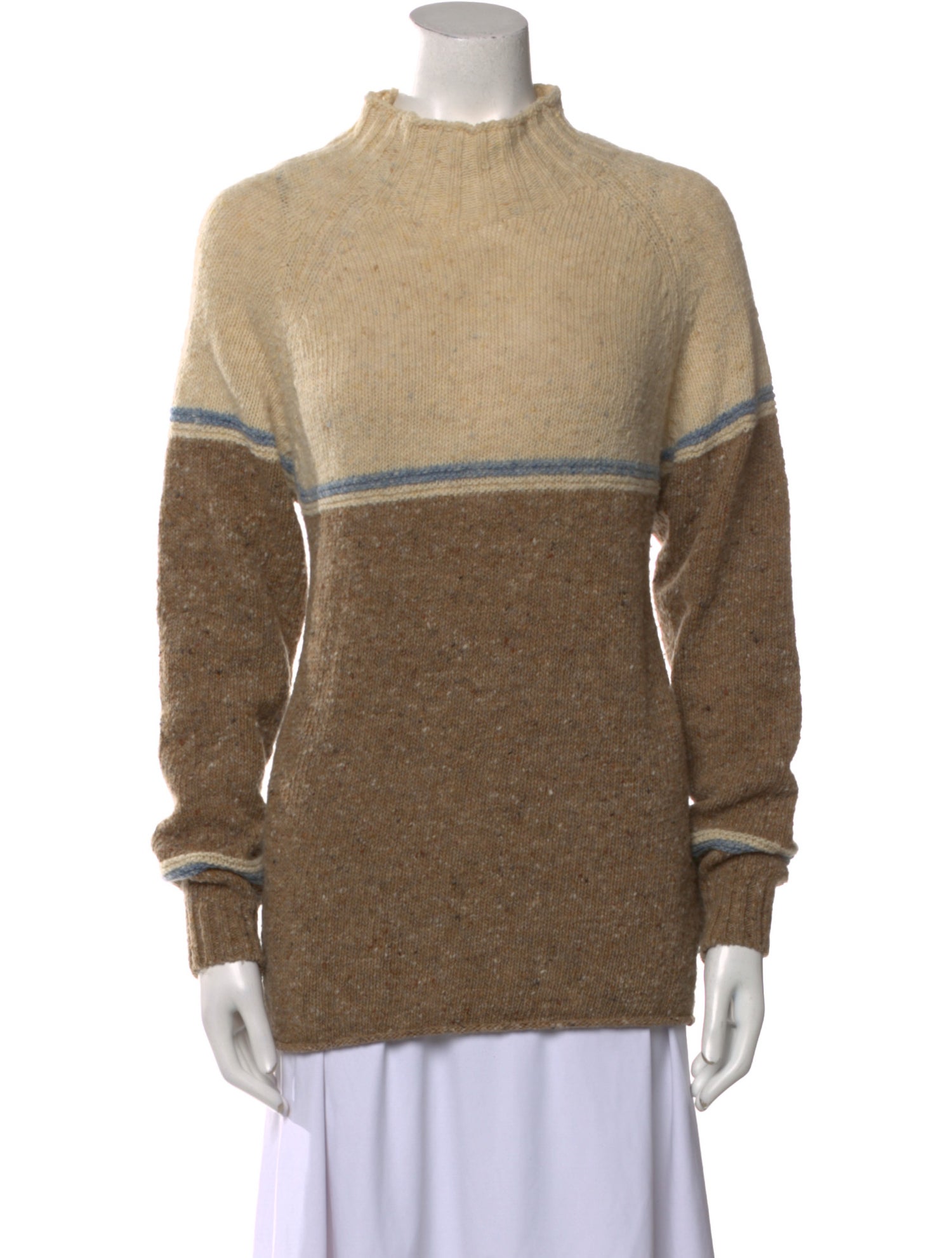 Celtic & Co. Wool Striped Sweater