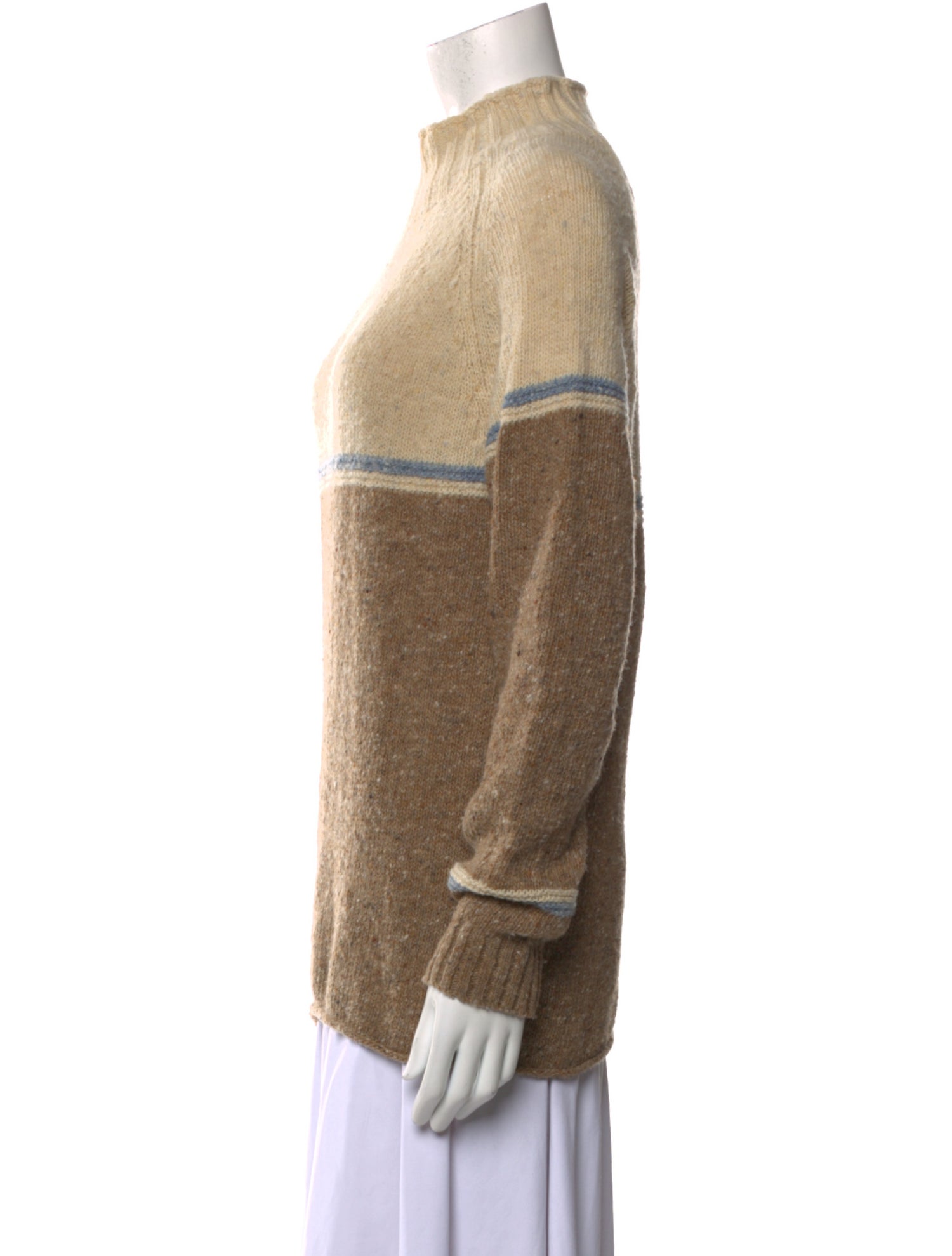 Celtic & Co. Wool Striped Sweater