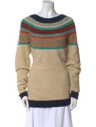 Celtic & Co. Wool Striped Sweater