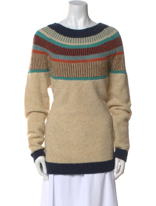 Celtic & Co. Wool Striped Sweater