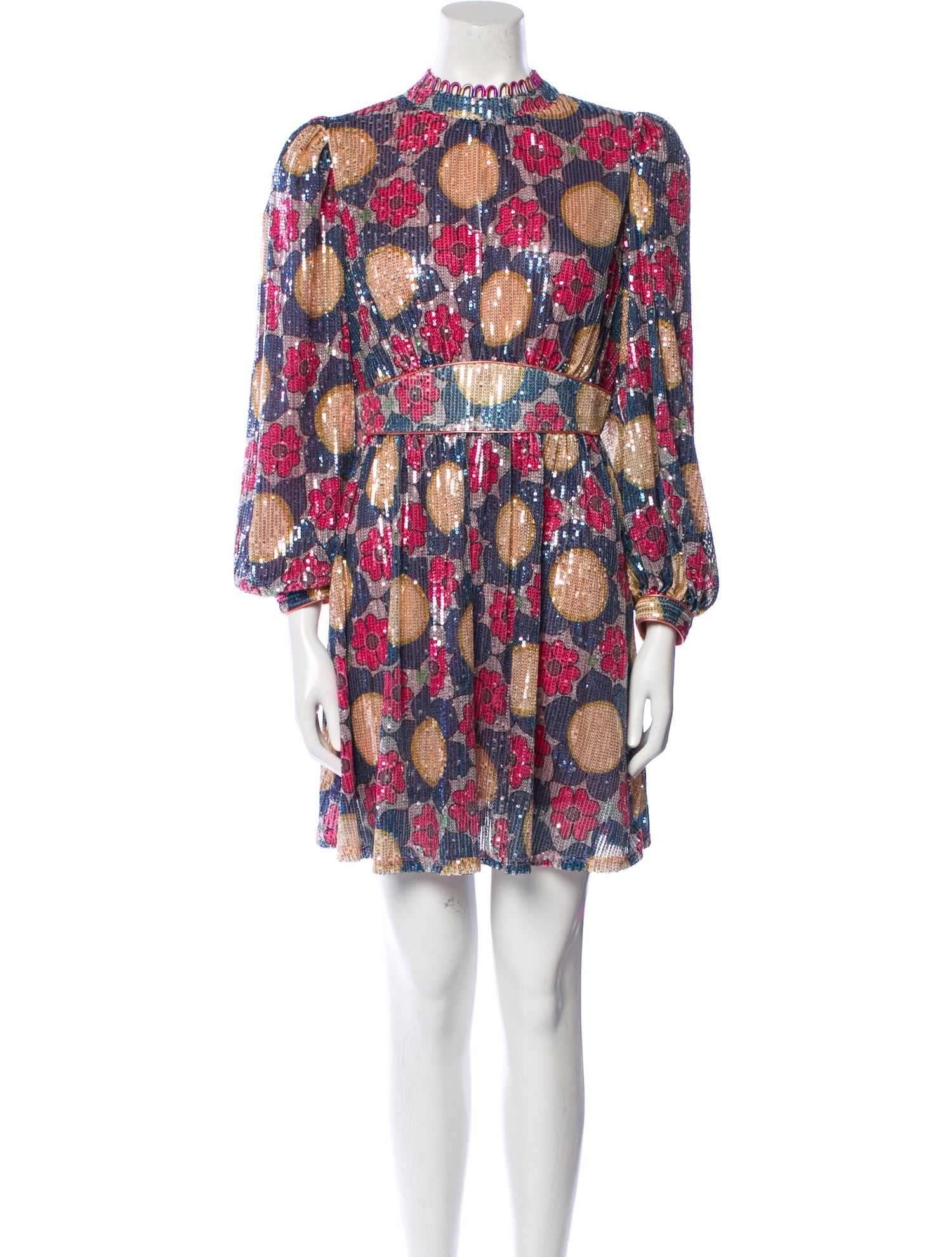 Celia B Floral Print Mini Dress